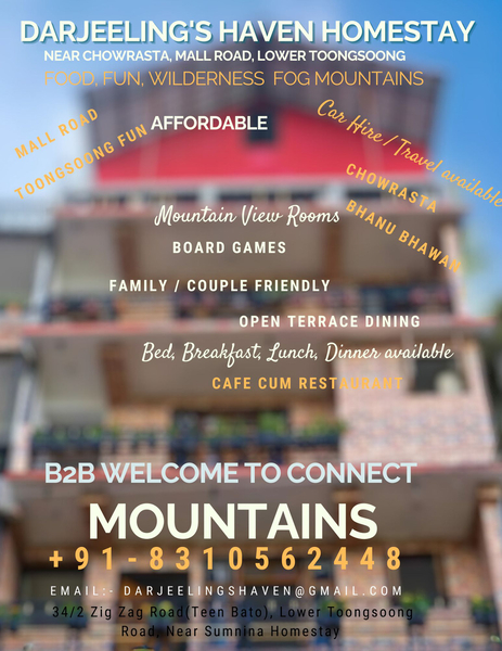 Cover photo of Darjeeling's Haven